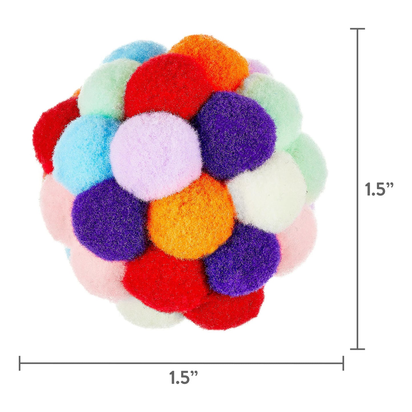 8-Pack Pexley Pom Pom Toys