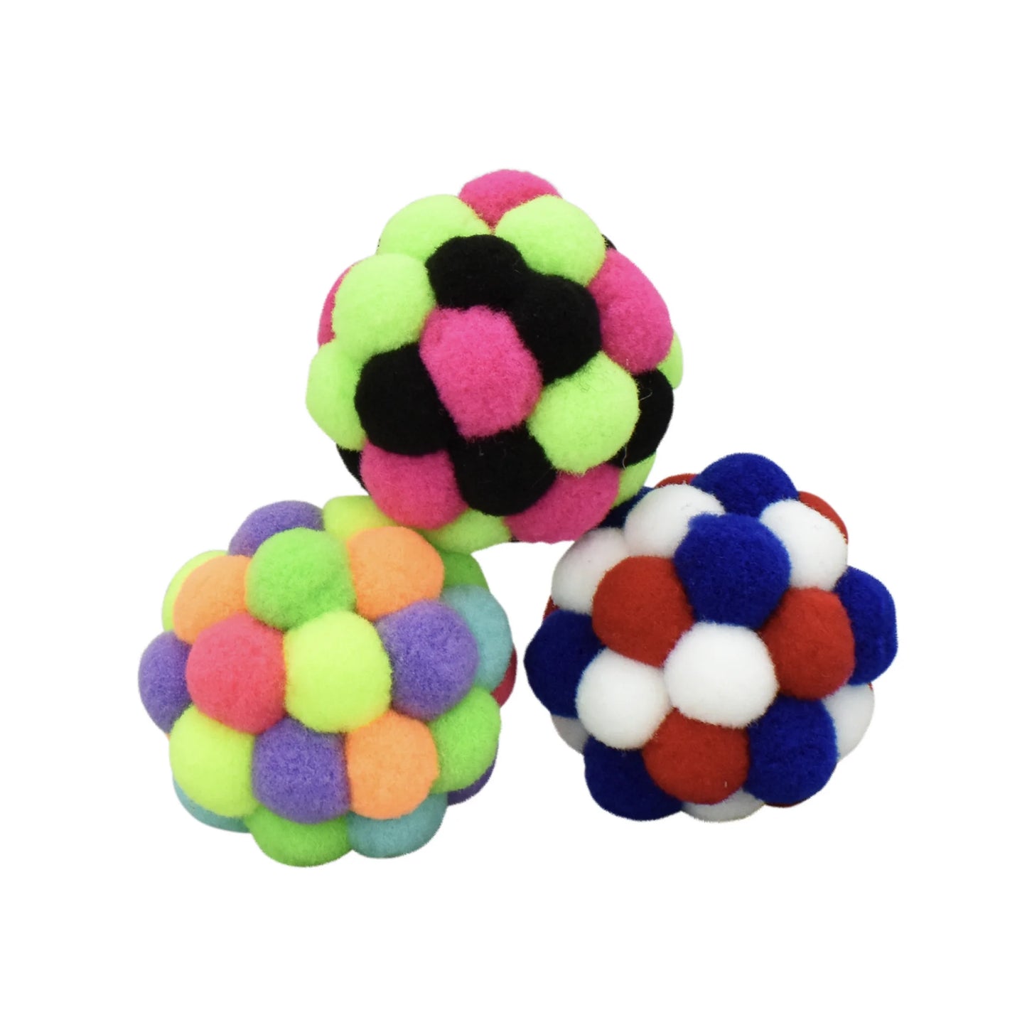 8-Pack Pexley Pom Pom Toys